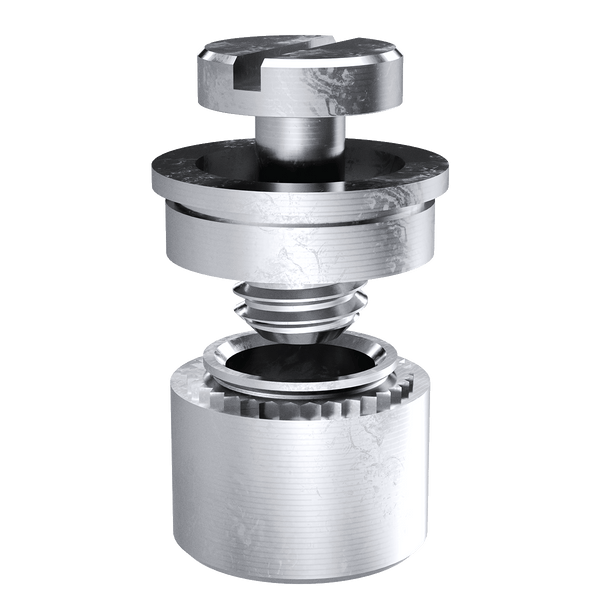 TCH SelfClinching Nut Component, Steel, Zinc, Metric, M5x0.8 x 1 TCH