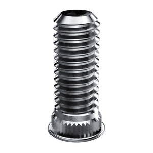 Broaching Stud, Phosphor Bronze CDA-510, Electro Tin, 8-32 x 0.625, 100 Pack