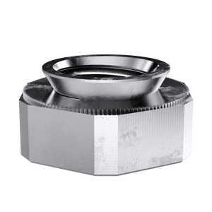 Self-Clinching Nut, KAL-Self-Clinching Nut, 300 Series Stainless Steel, Passivated, Metric, M8x1.2 x 1, 50 Pack