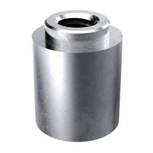 Nut Spacer, Reel Mounted, Steel, Electro Tin, Thru Hole, 0.143 x 0.250, 100 Pack