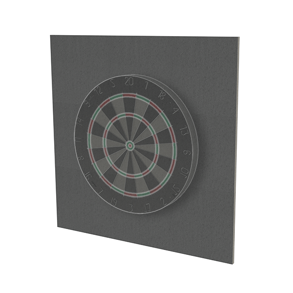 Outlet Dart Board and Backing