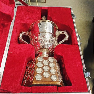 Clarence Campbell and Canada Cup Hockey Trophies in New Cases!