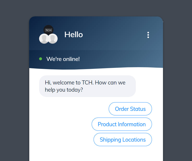 Live Chat Now Available