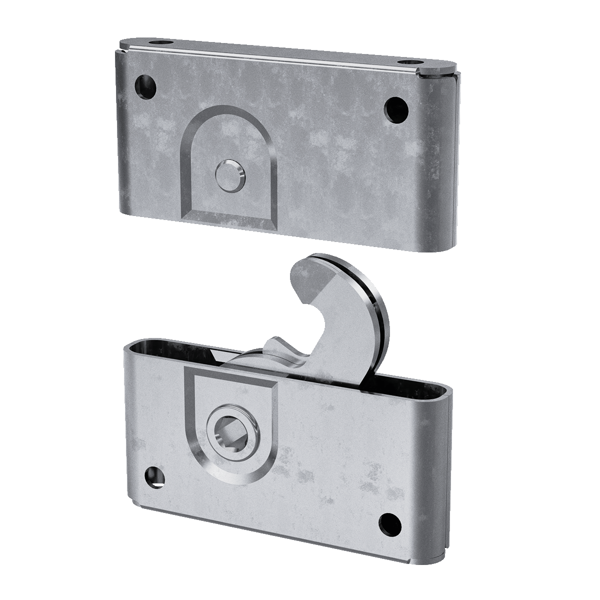Southco R5 rotatory latch and receptacle kit assembly