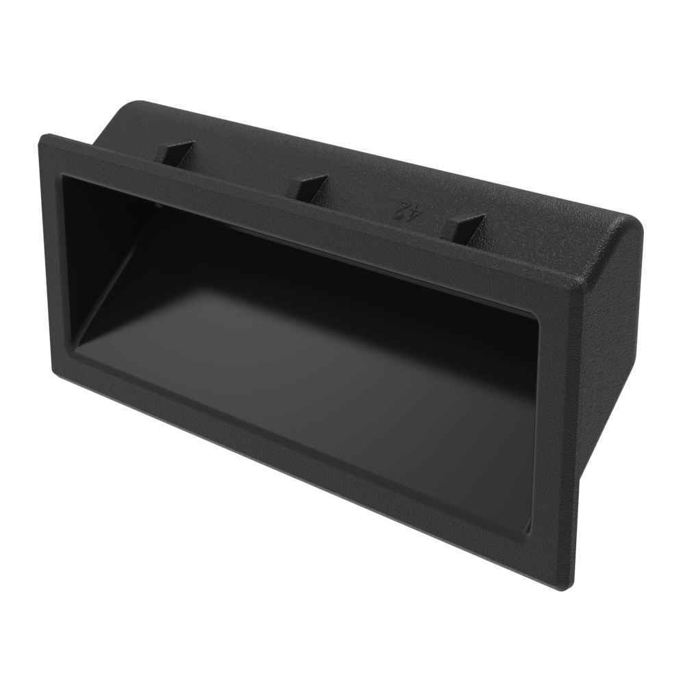Southco Flush Pull Small, 3 quarter view