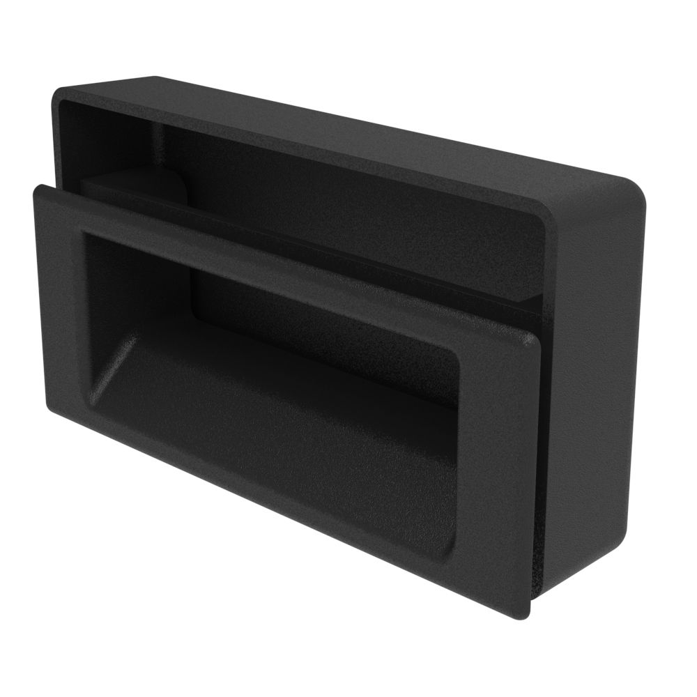 Southco P1-33 - Flush mount, screw-in recessed handle, perspective view