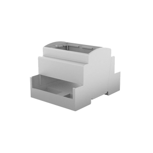 Italtronic 4M Modulbox XTS Plastic Enclosure Case, Grey - 4MH53-A