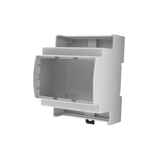 Italtronic 4M Modulbox XTS Plastic Enclosure Case, Grey - 4MH53-A