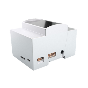 Italtronic Raspberry Pi 3 B/B+ Modulbox 4M XTS Plastic Enclosure Case Kit, Grey - 25.0410000.RP3 (Raspberry PI not Included.)