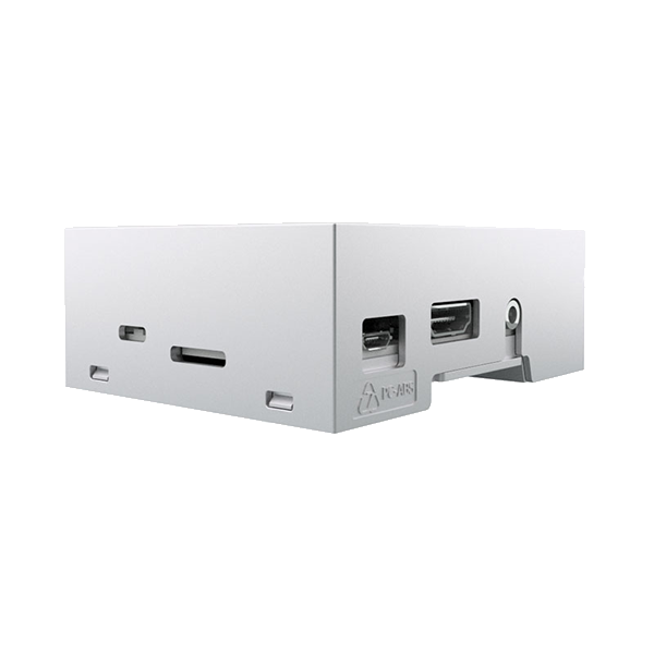 Italtronic Raspberry Pi B+ 4M Compact XTS Plastic Enclosure Case Kit, Grey - 33.0414000.RMB (Raspberry PI not Included.)