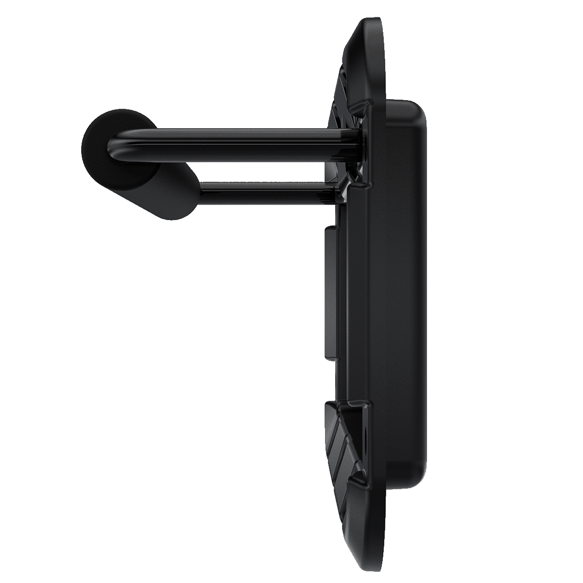 Black Lightweight Medium Recessed Handle