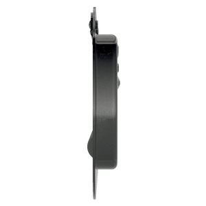 Black Large Steel Recessed Handle