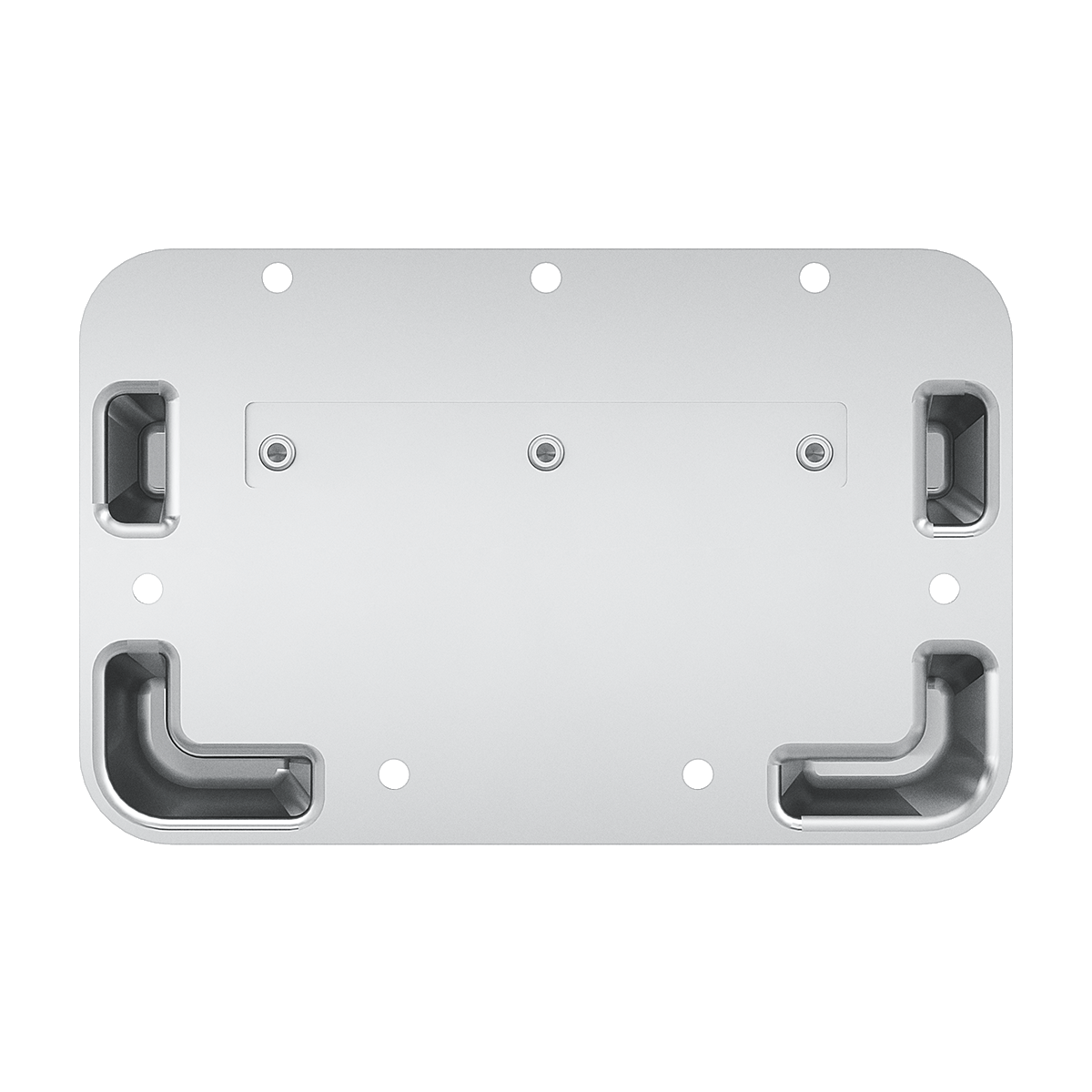 Silver Medium Steel Protected Handle