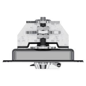 Folding T-Handle with Mounting Holes and Dust Cap