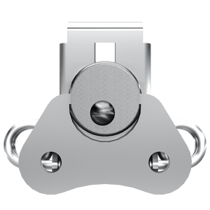 Miniature Twist Catch, 3/4 view