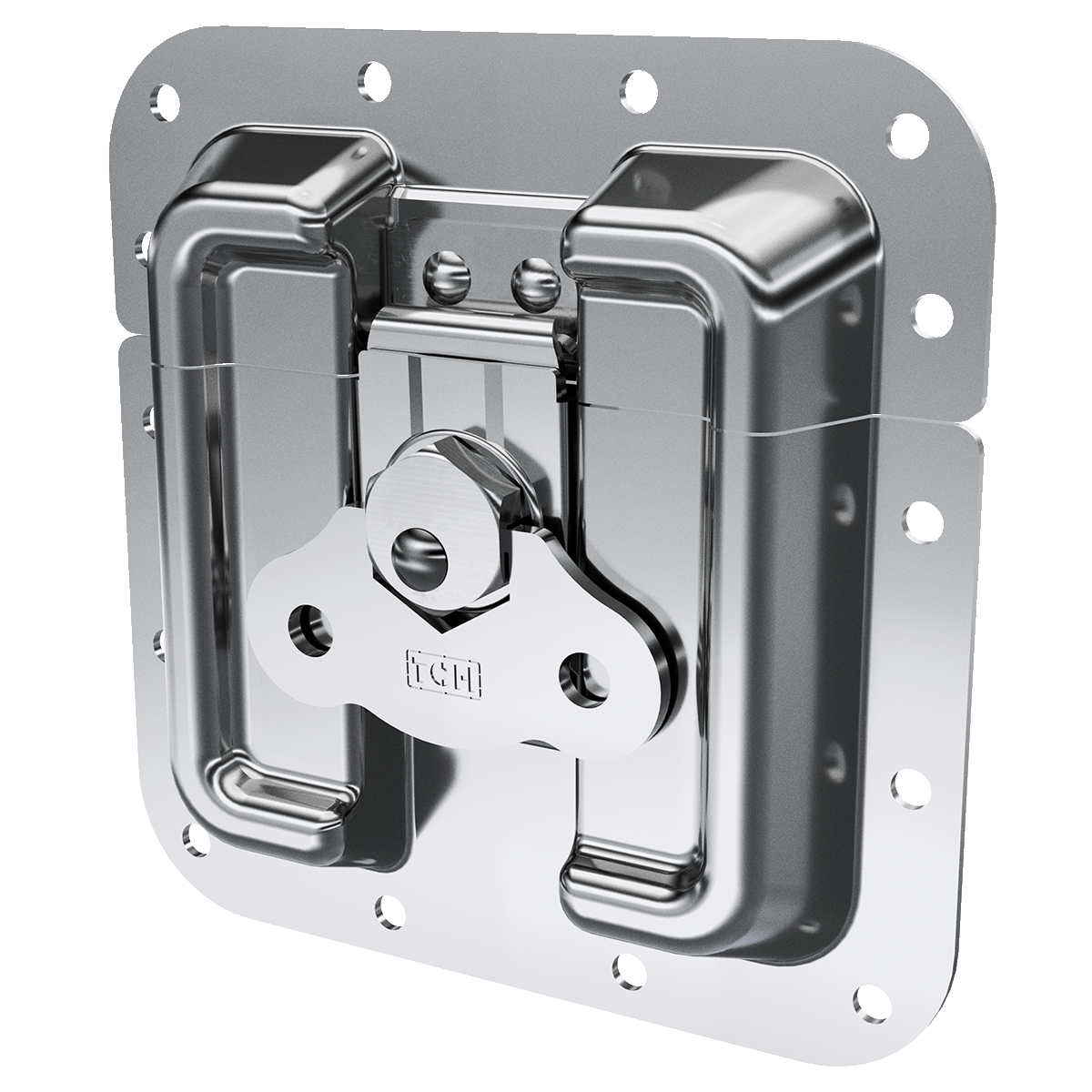 Surface Mount Protective Latch perspective view