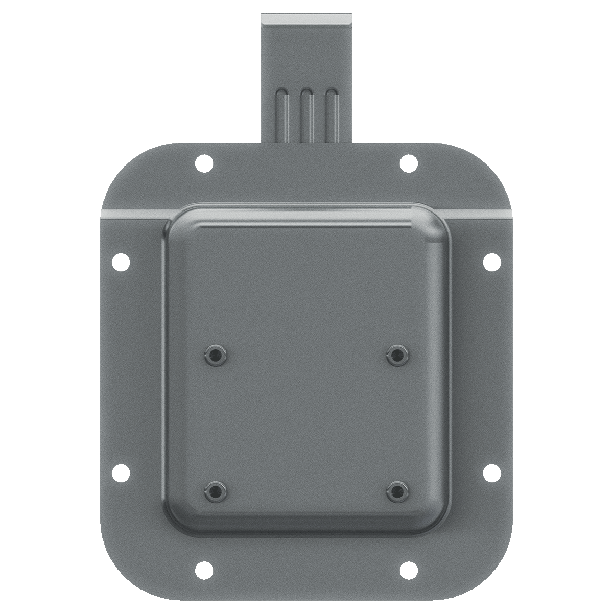 Valance Spanning Recessed Catch, Blade down