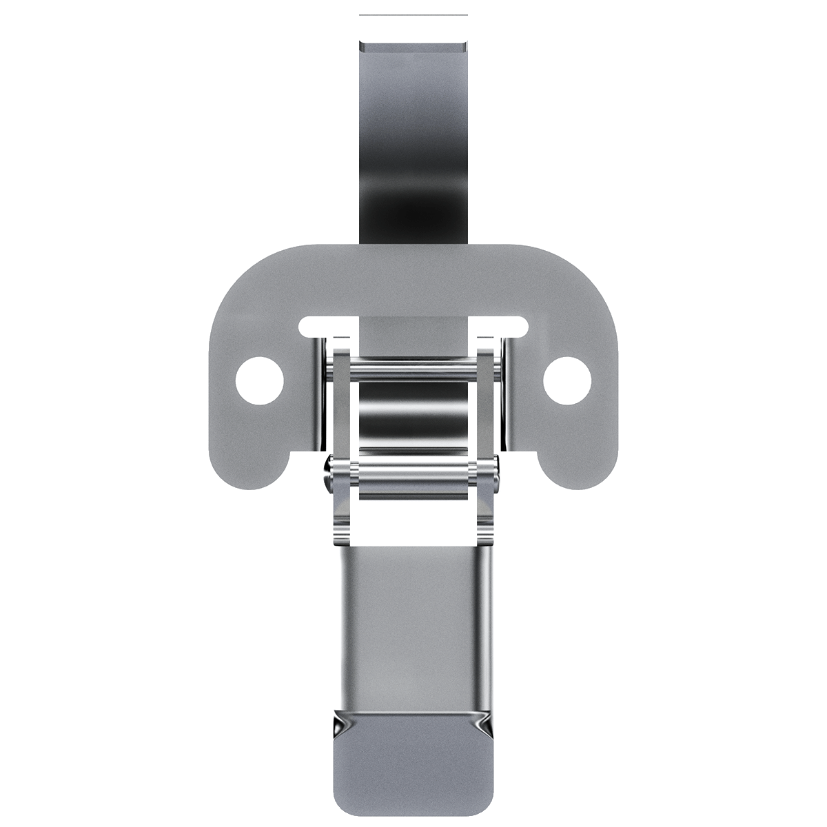 Lever Operated Drawlatch (with flat mounting plate)