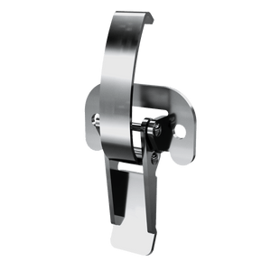 Render of Lever Operated Drawlatch (with flat mounting plate)