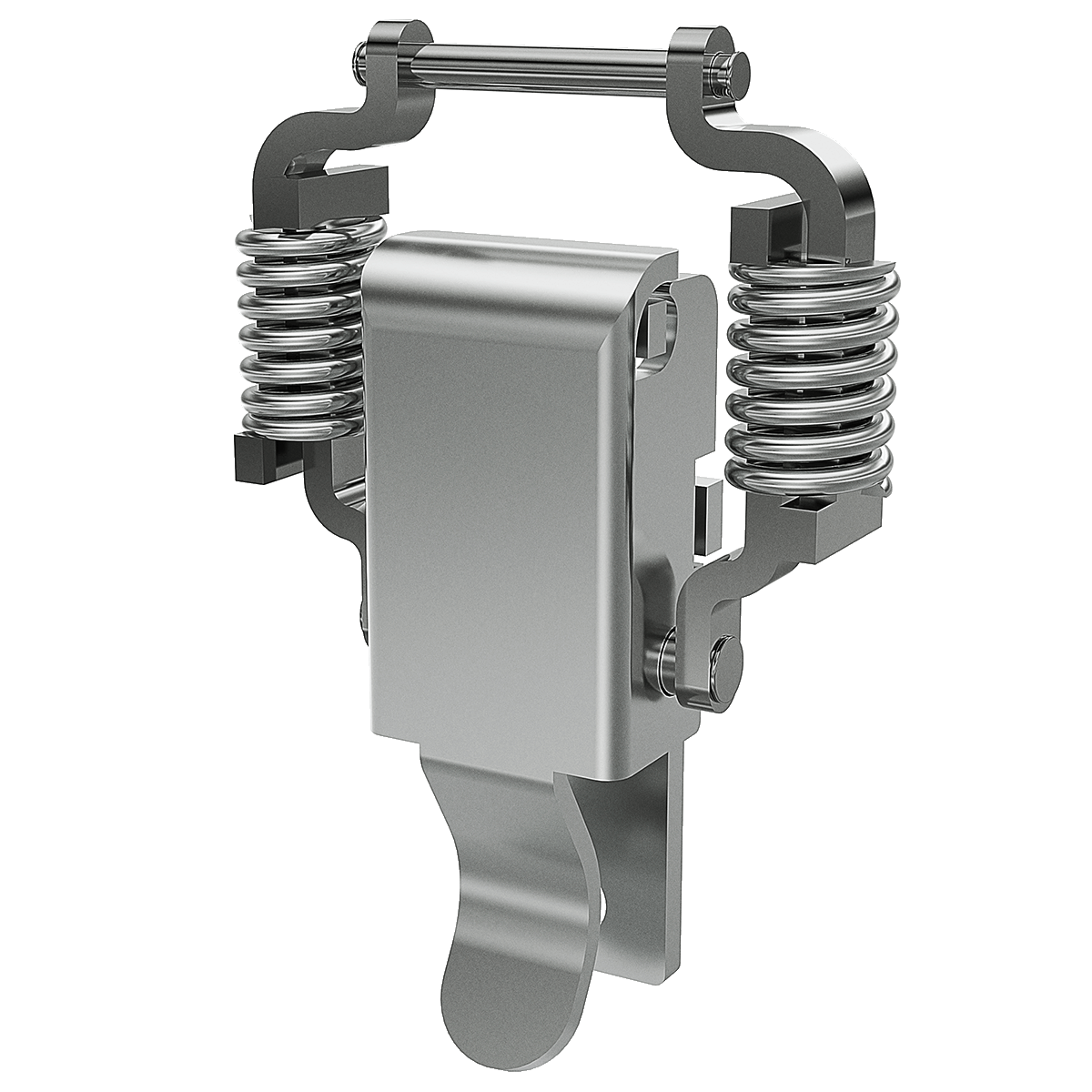 Heavy duty compression spring latch