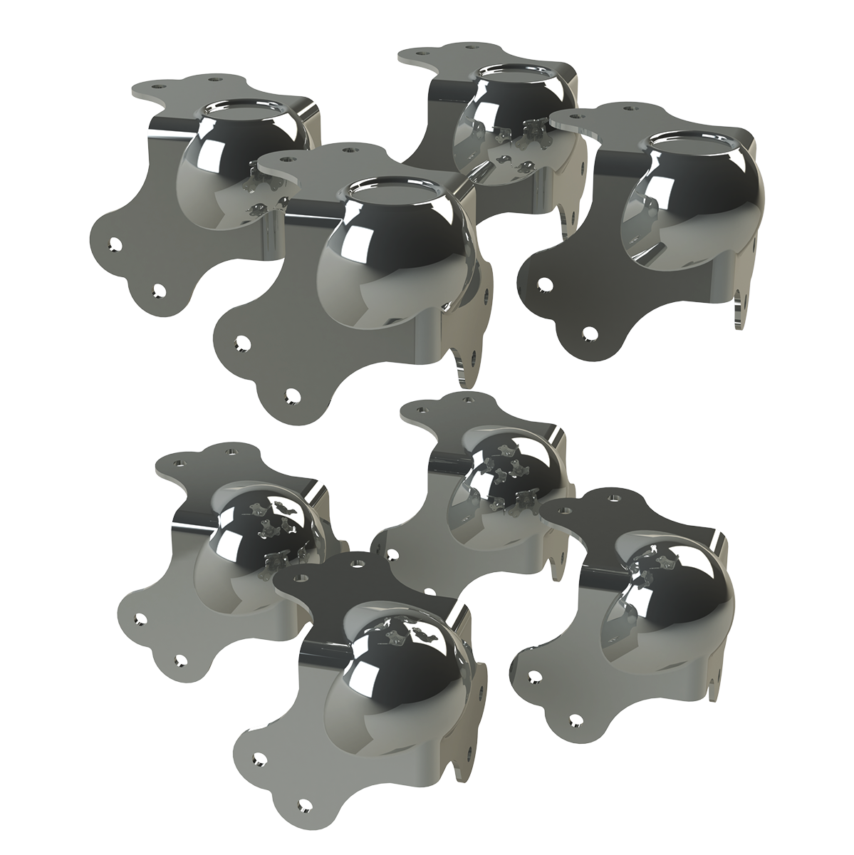 Heavy Duty Ball Corner Kit, 8 pack