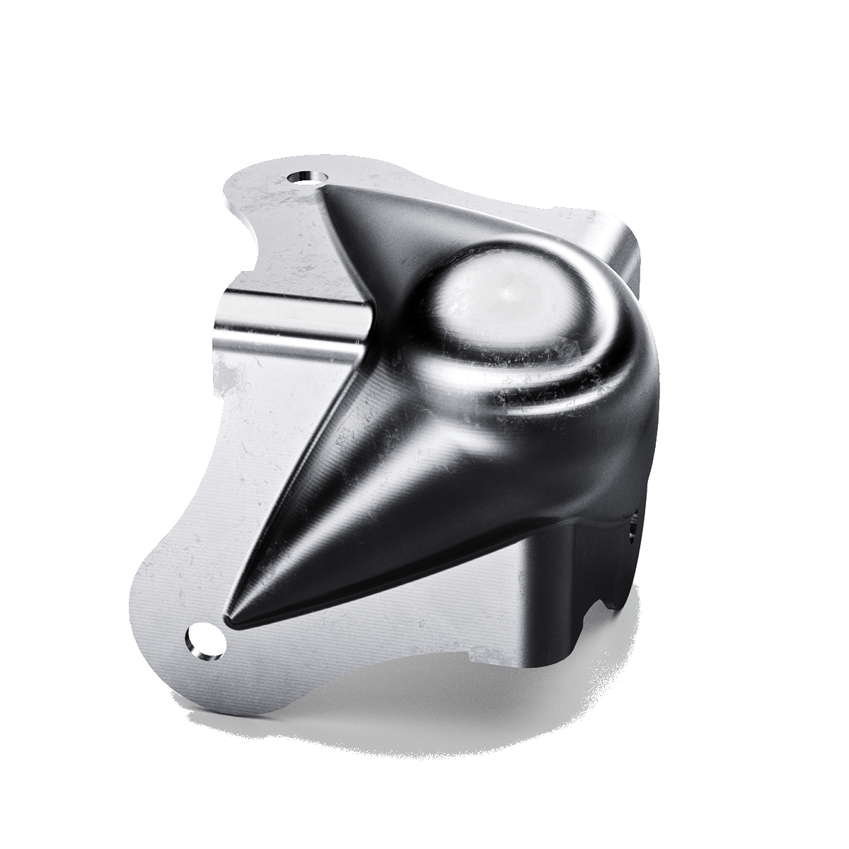 Render of Medium 18 gauge Ball Corner