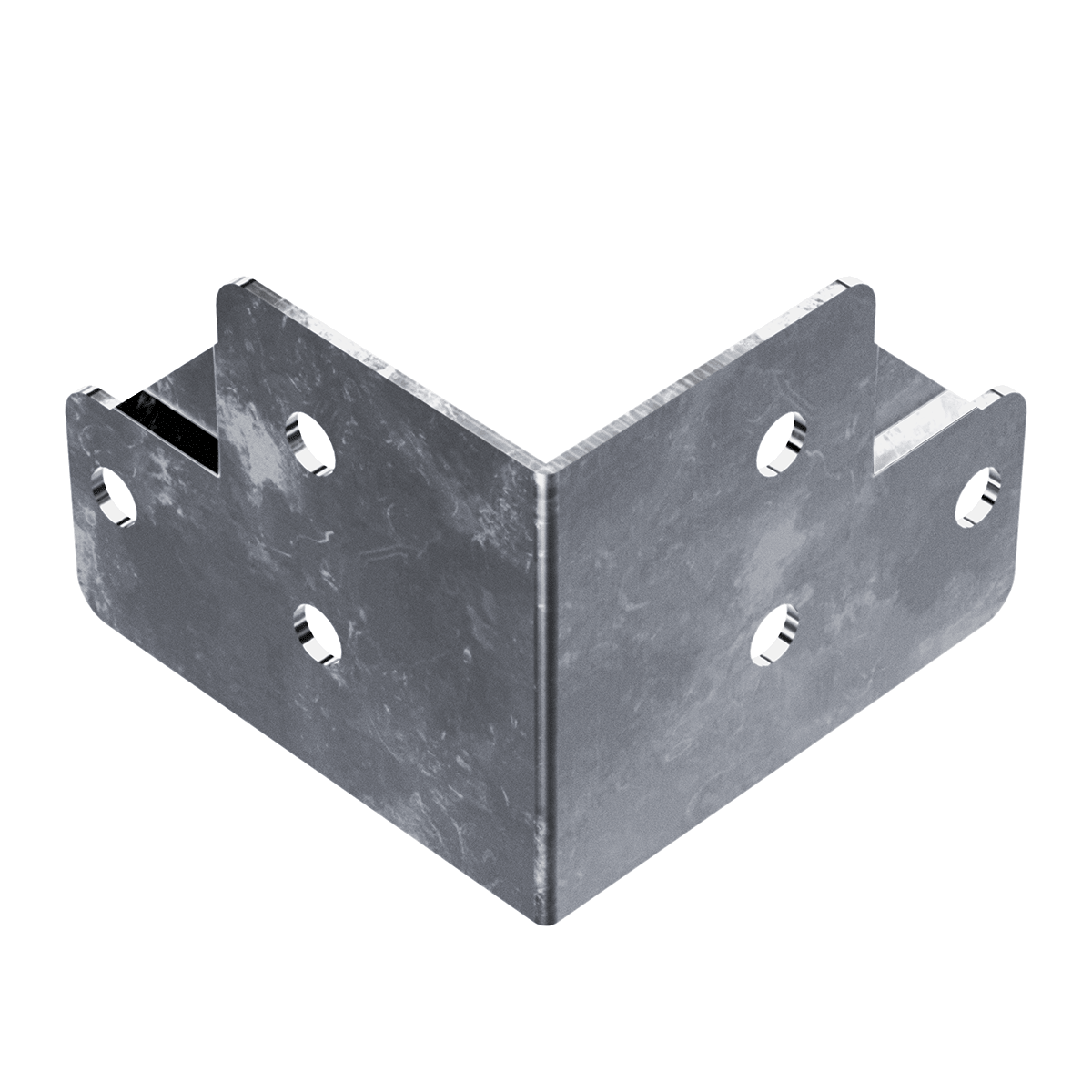 7/8&quot; Small Offset Clamp, 3/4 view