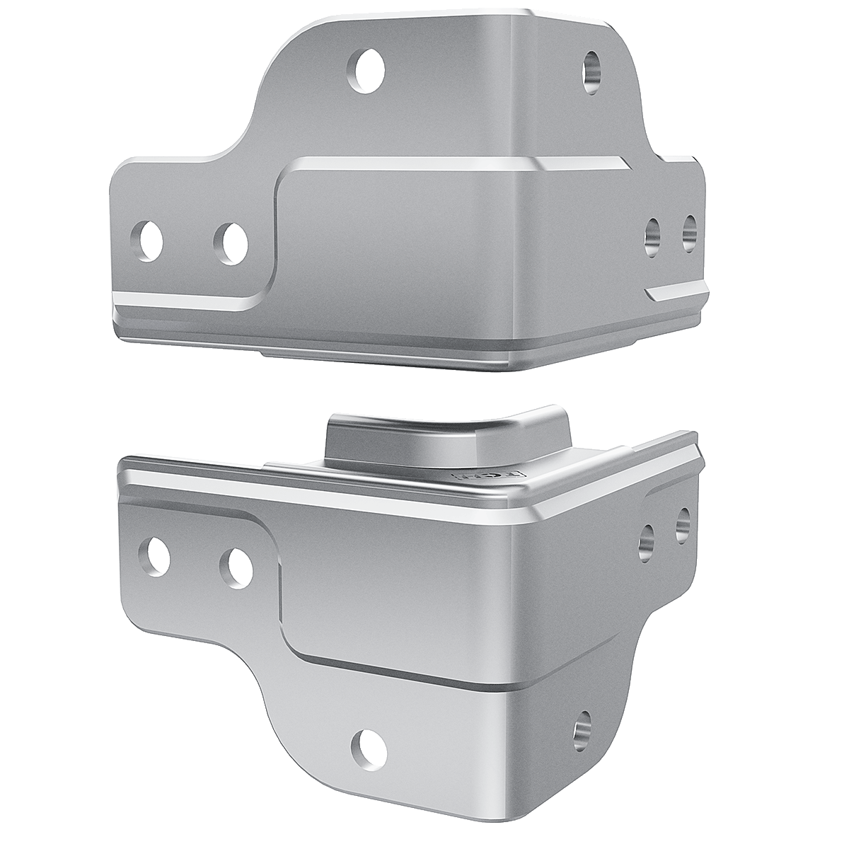 3/8" Zip Clamp (Pair), 3/4 view