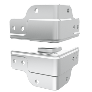 1/2" Zip Clamp (Pair), 3/4 view