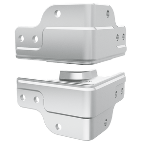 1/2" Heavy Duty Zip Clamp (Pair), 3/4 view