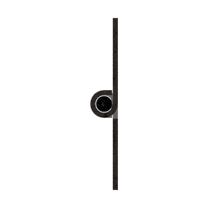 End profile of continuous hinge  showing 0.060-inch leaf thickness and 0.30-inch barrel depth, TCH 505-2933805