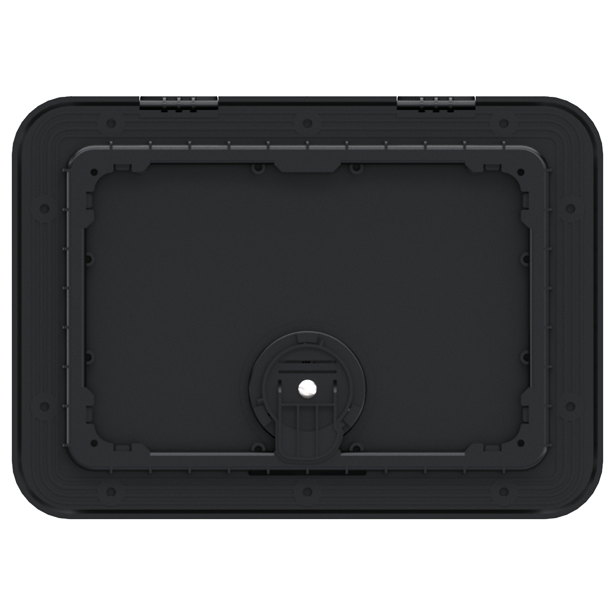 TCH watertight rectangular hatch, back view - 506-5001900