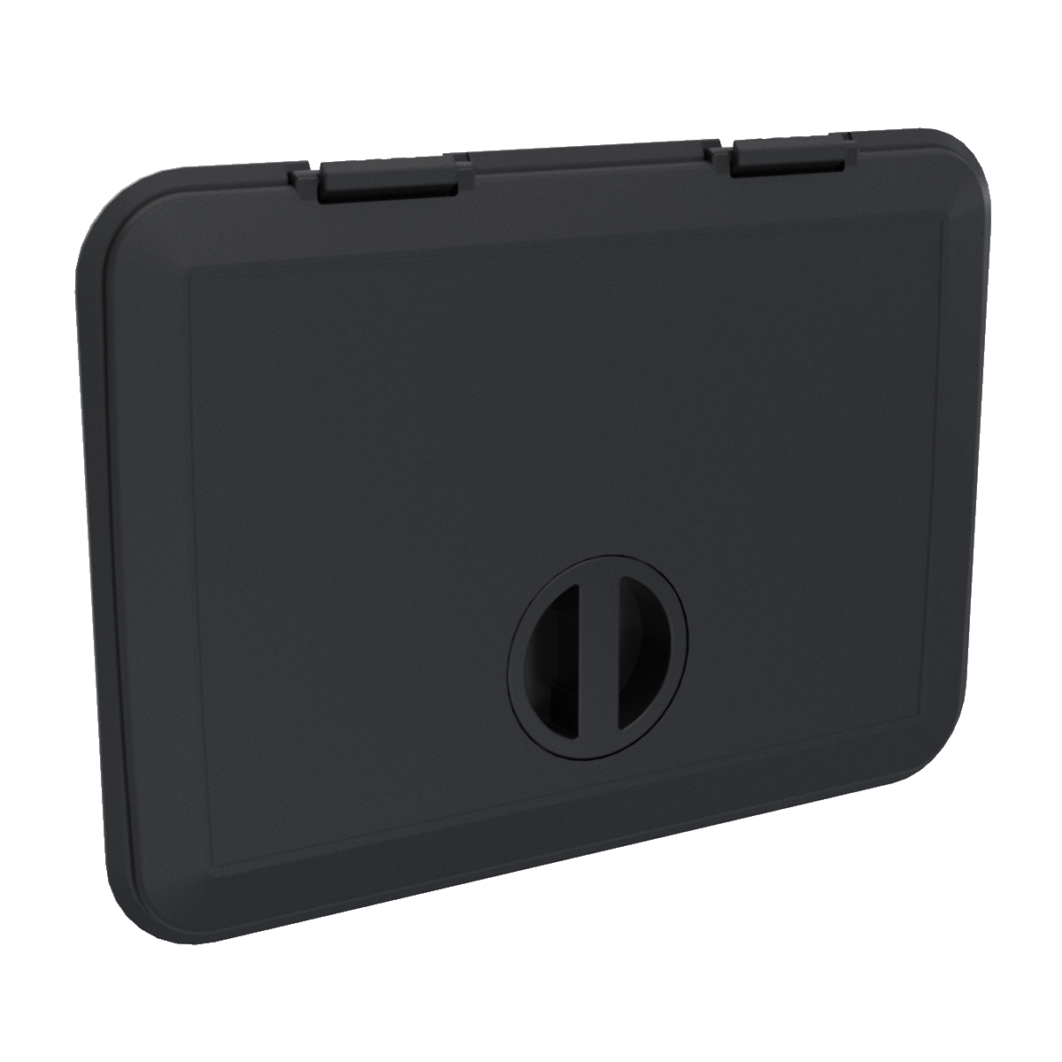TCH watertight rectangular hatch, left side perspective view - 506-5001900