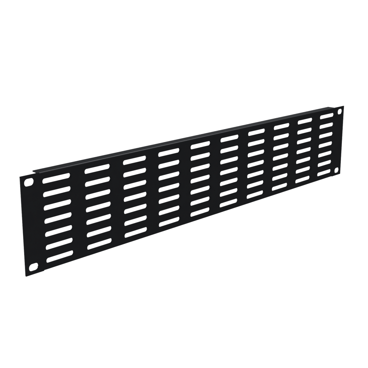 2 Space Rack Horizontal Slot Vent Panels