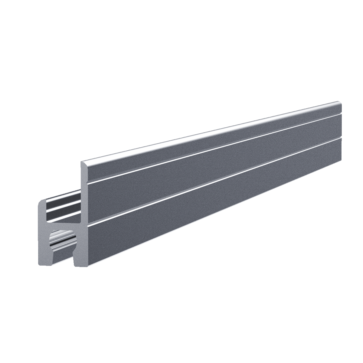 1/4&quot; Aluminum Wide Slot for Water Resistant Seal, 10 EACH Length