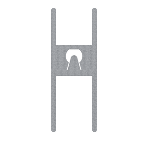 1/2" Aluminum Heavy Duty Tongue Extrusion, 10 Feet Length