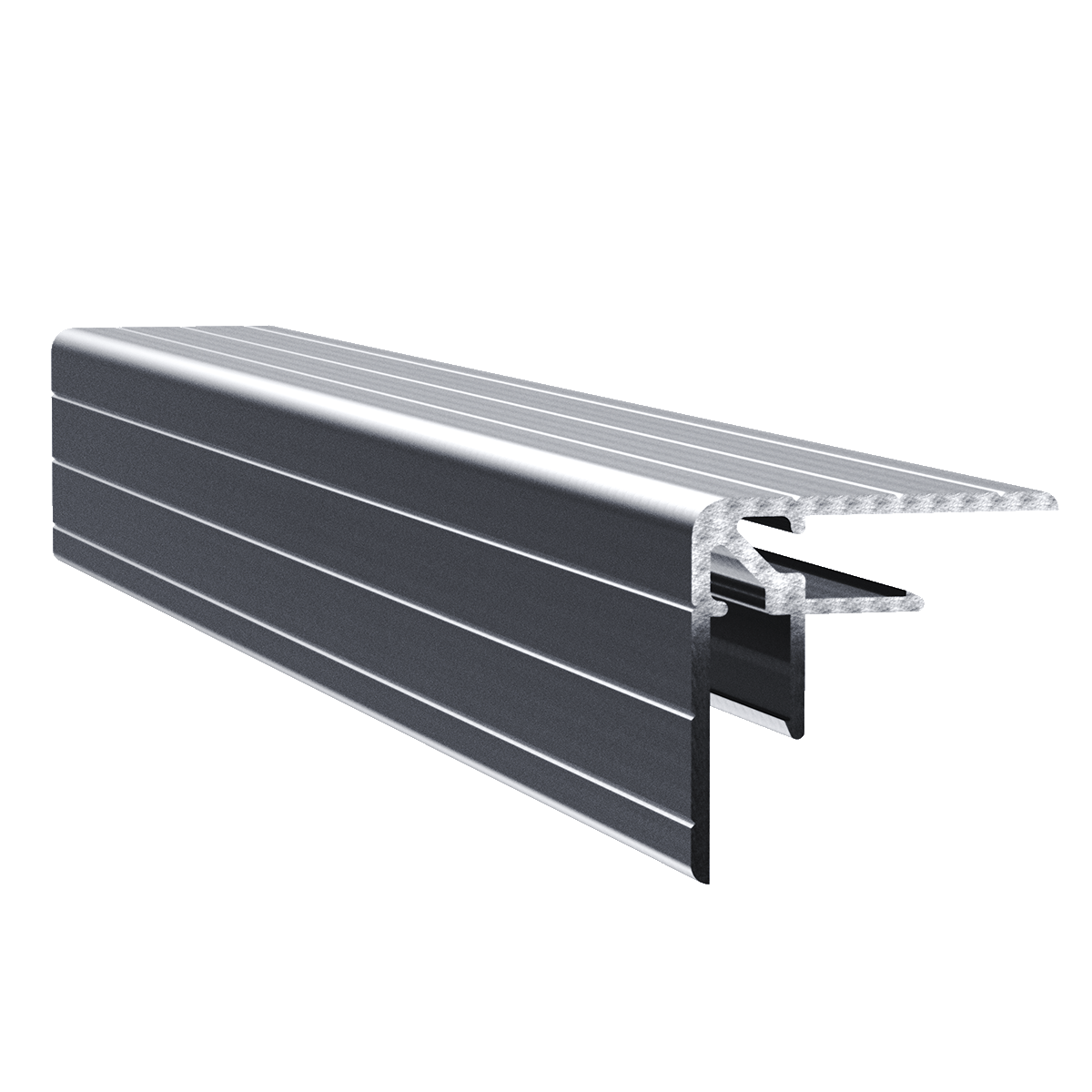 1/4&quot; Aluminum Double Angle, 10 Feet Length