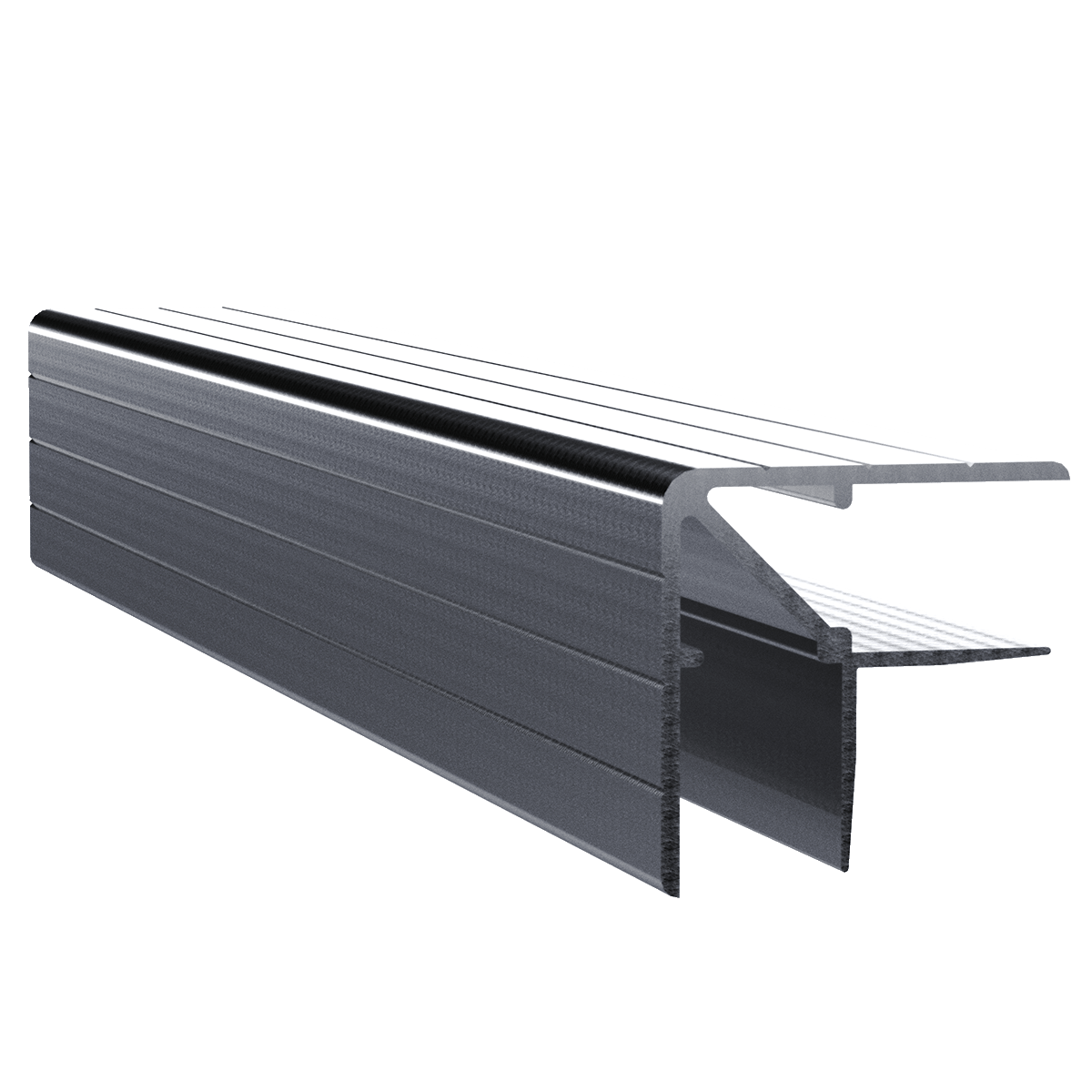 1/2&quot; Aluminum Double Angle, 10 Feet Length