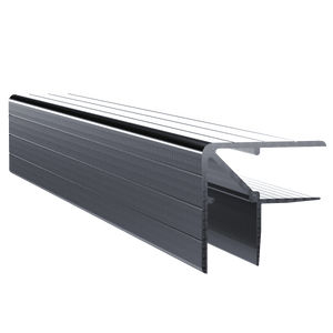 1/2" Aluminum Double Angle, 10 Feet Length