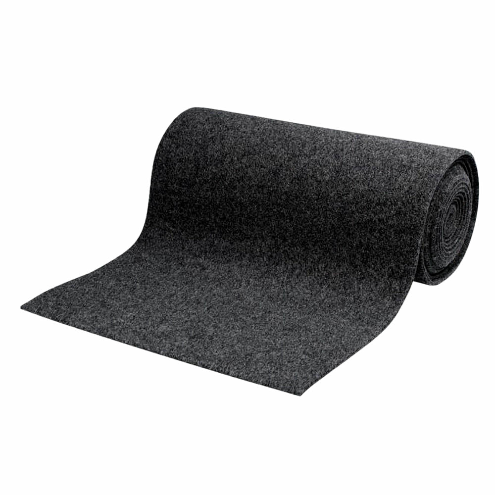 Roll of 48" wide grey non-woven carpet
