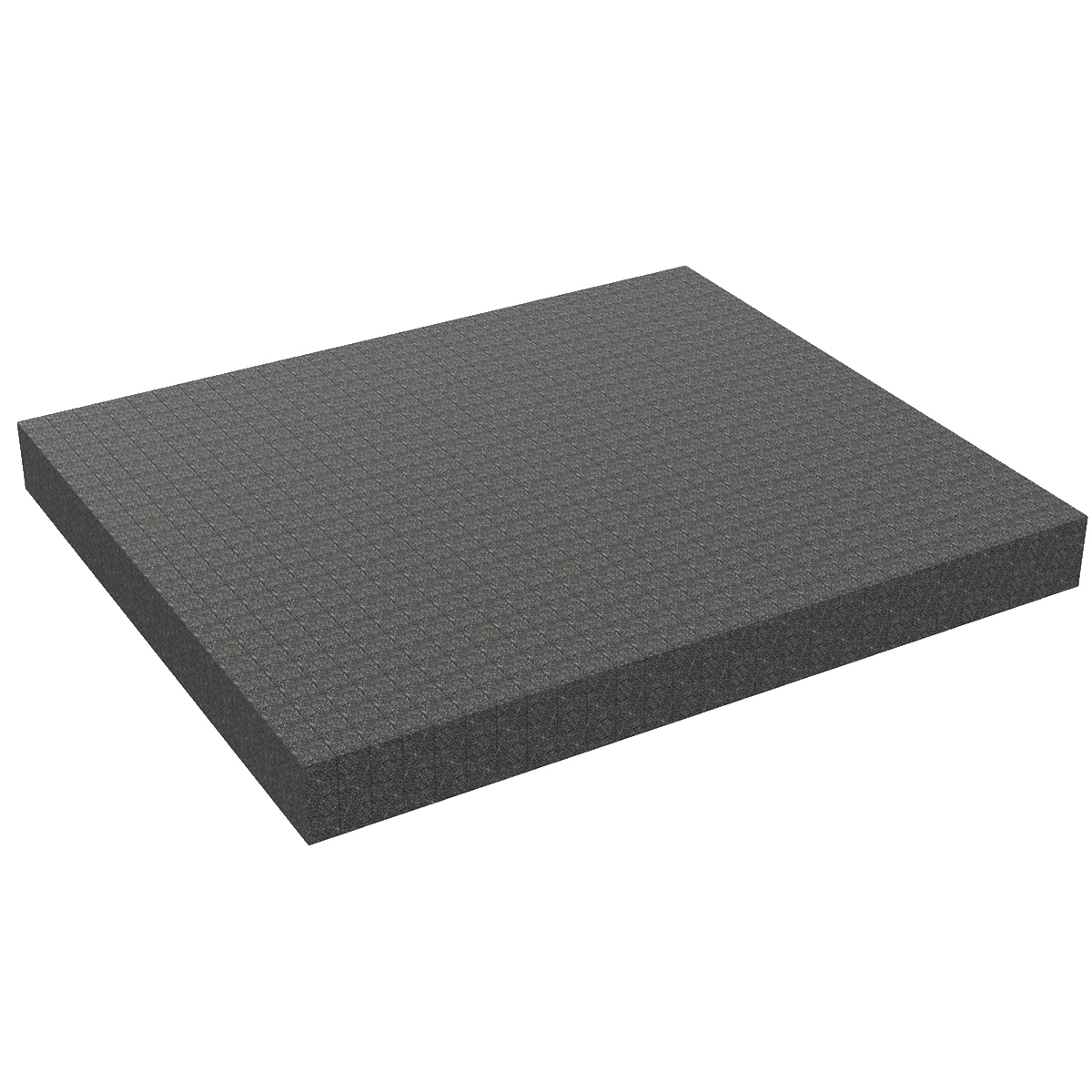 2-inch thick 1.5lb Polyester Diced Cube Foam