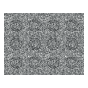 12 piece microphone flexible foam insert top view