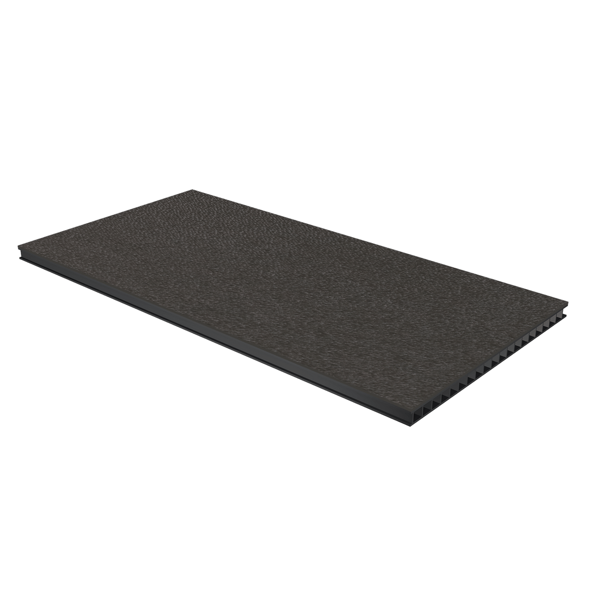 1/4in Corrugated Laminate - Gray