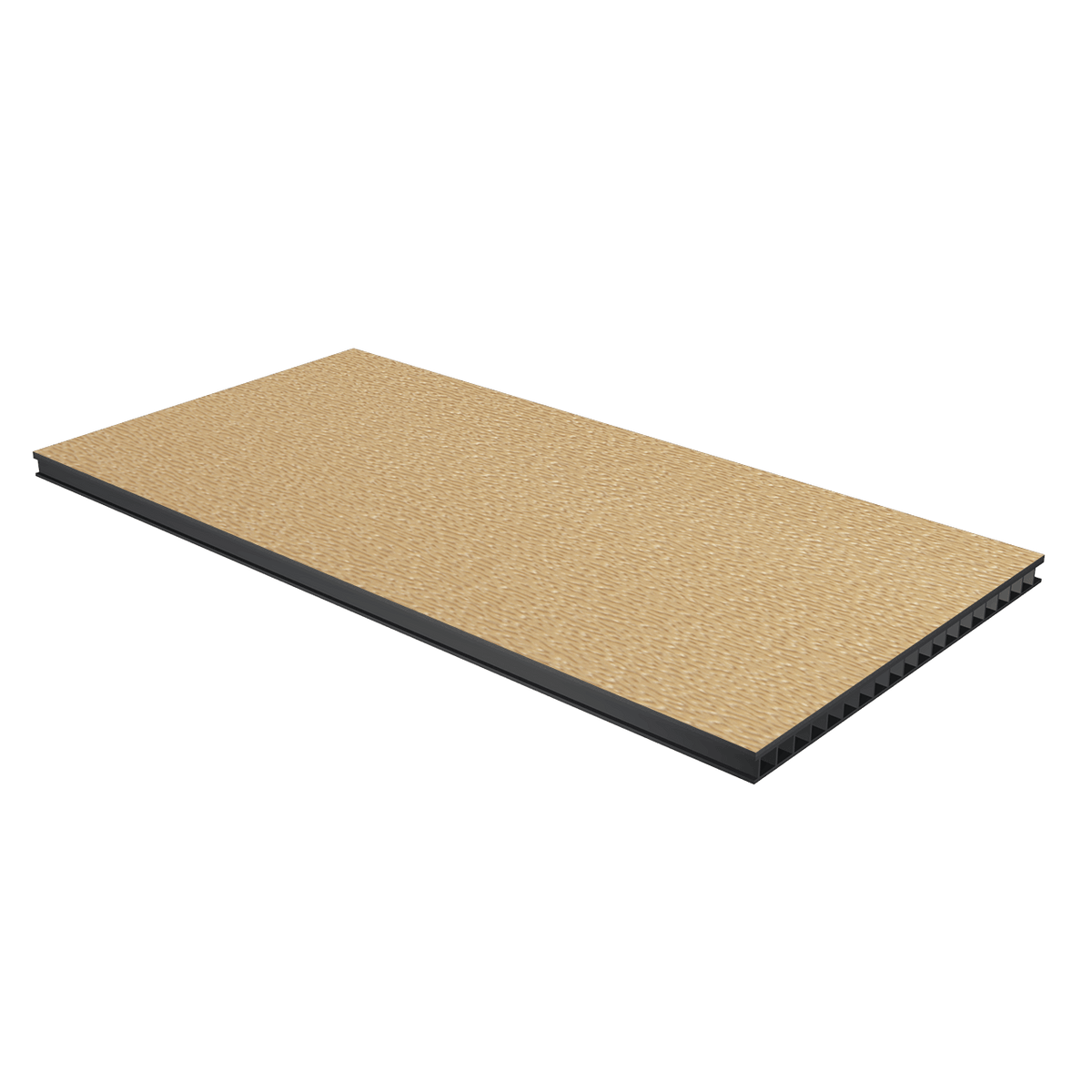 1/4in Corrugated Laminate - Desert Tan