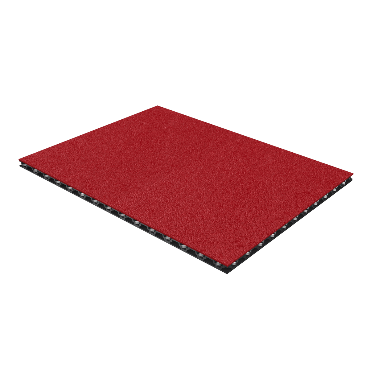 1/4in Polypropylene Tri-Laminate - Red