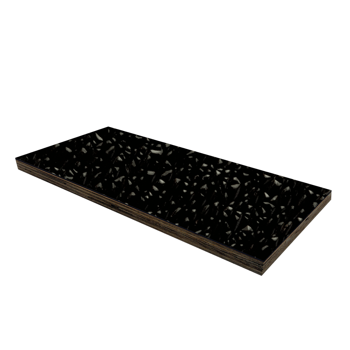3/4in Textured Fiberglass (FRP) Laminate - Black