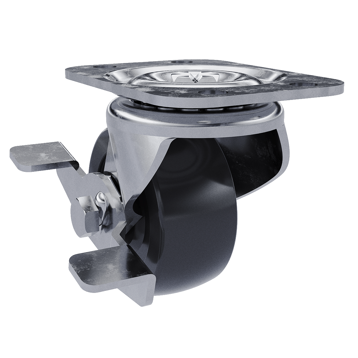 2" Swivel Caster with Brake