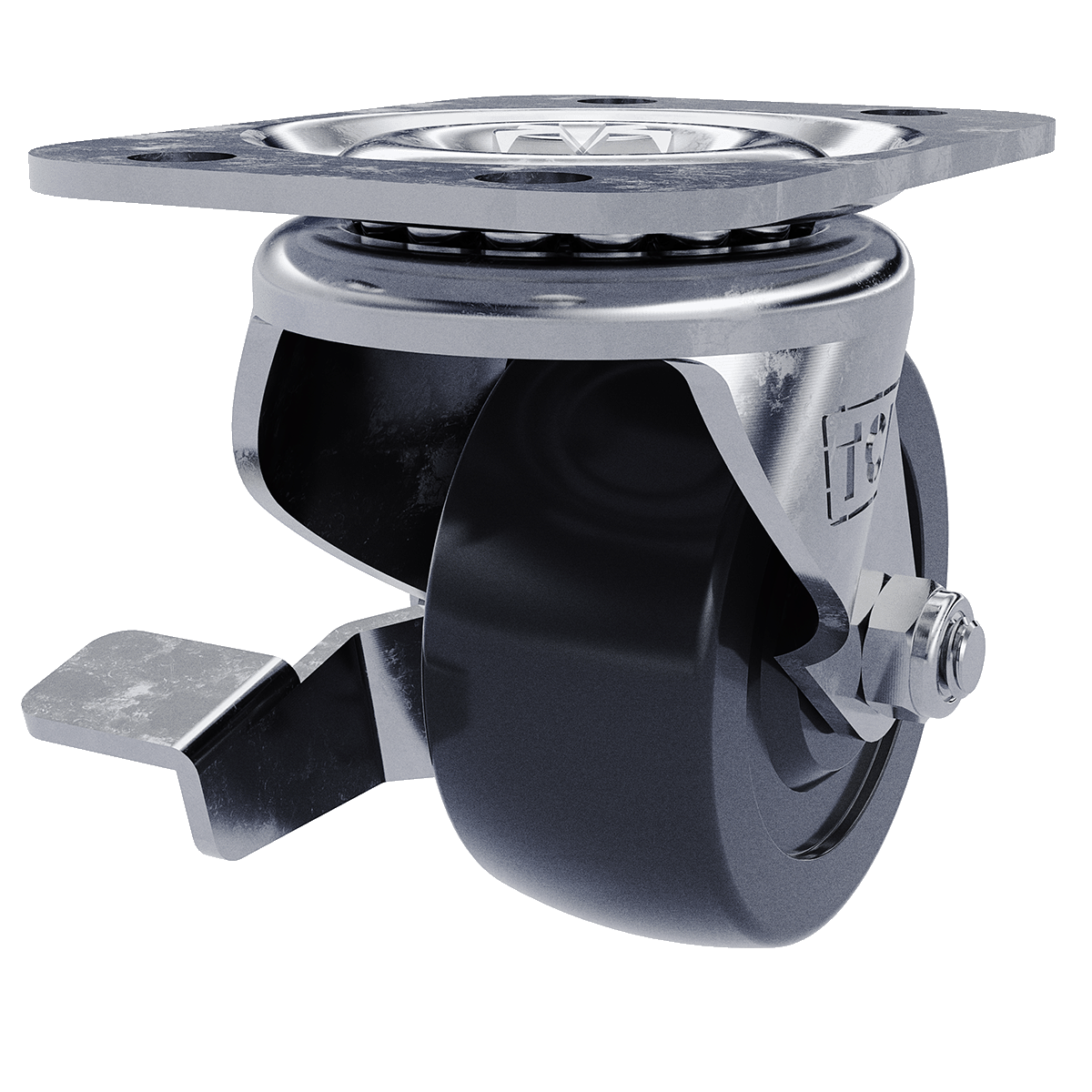 2&quot; Swivel Caster with Brake