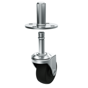 2" Plug-in Swivel Caster
