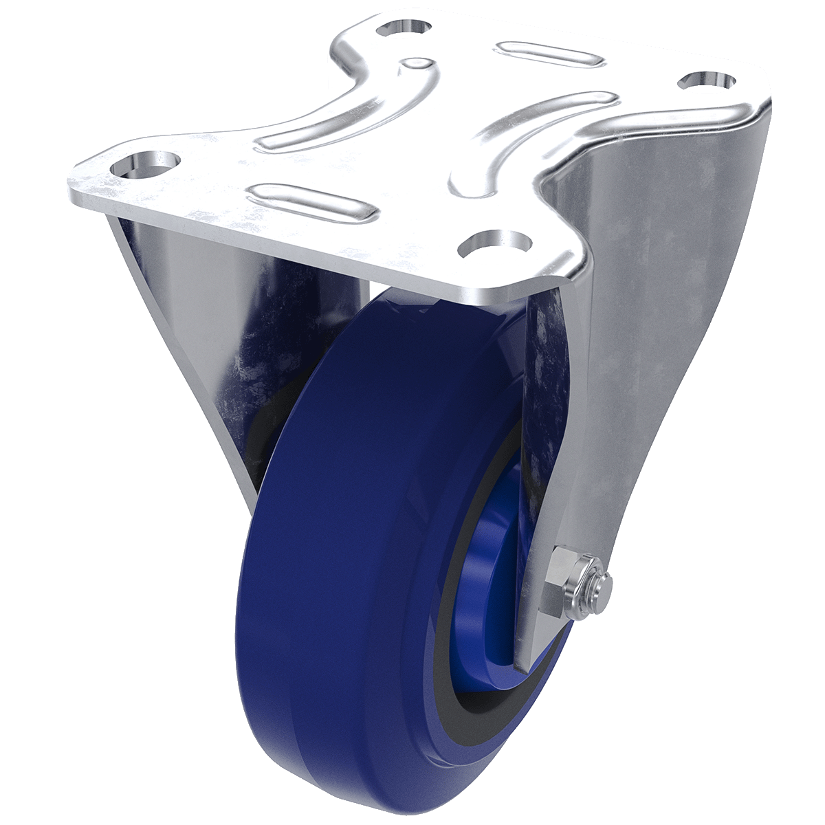 4&quot; TCH Blue Rigid Caster